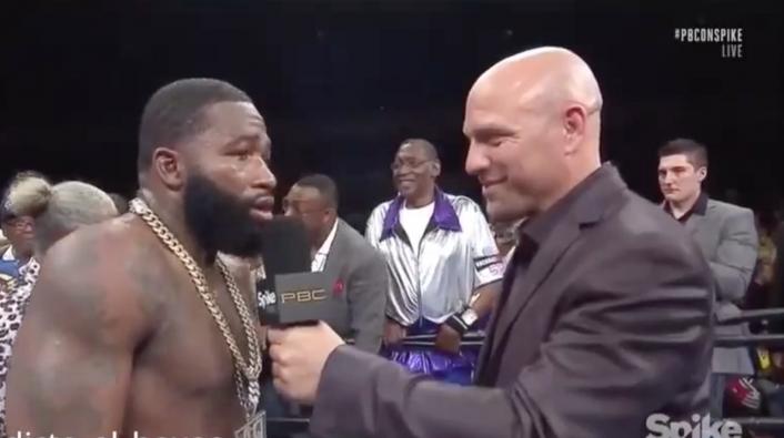 Adrien Broner Challenges Floyd Mayweather After TKO Win | VladTV