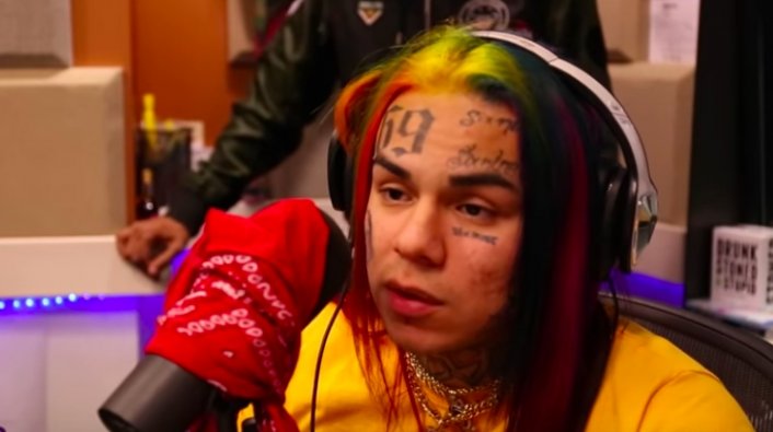 6ix9ine Says It's Not Pretend When He Dares You to Test His Gangster