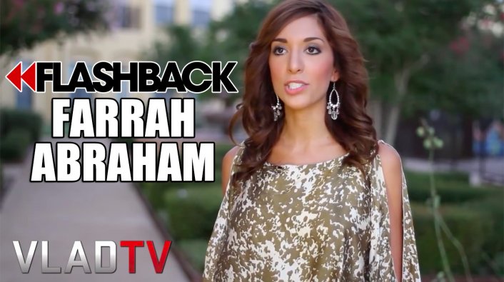 Exclusive Flashback Farrah Abraham Says Her Tape Is Better Than Kim Kardashian S Vladtv