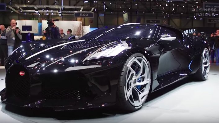 New Bugatti La Voiture Noire Costs $19M, Only One Made in the World