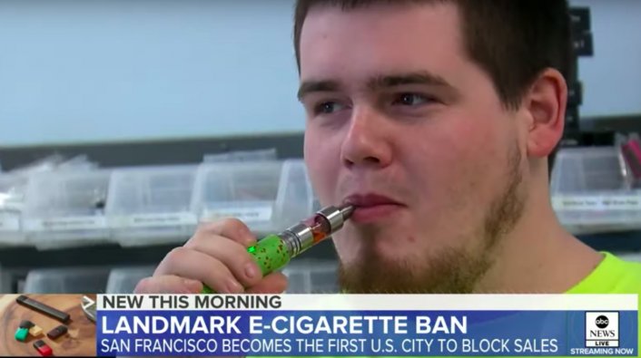 San Francisco Becomes 1st Major City To Ban The Sale Of E Cigarettes Vladtv 