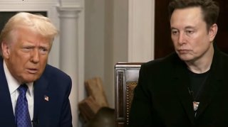 Hackers Stream AI Video of Trump Kissing Elon Musk's Feet in HUD Building